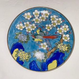 Vintage Japanese Hand painted Dish